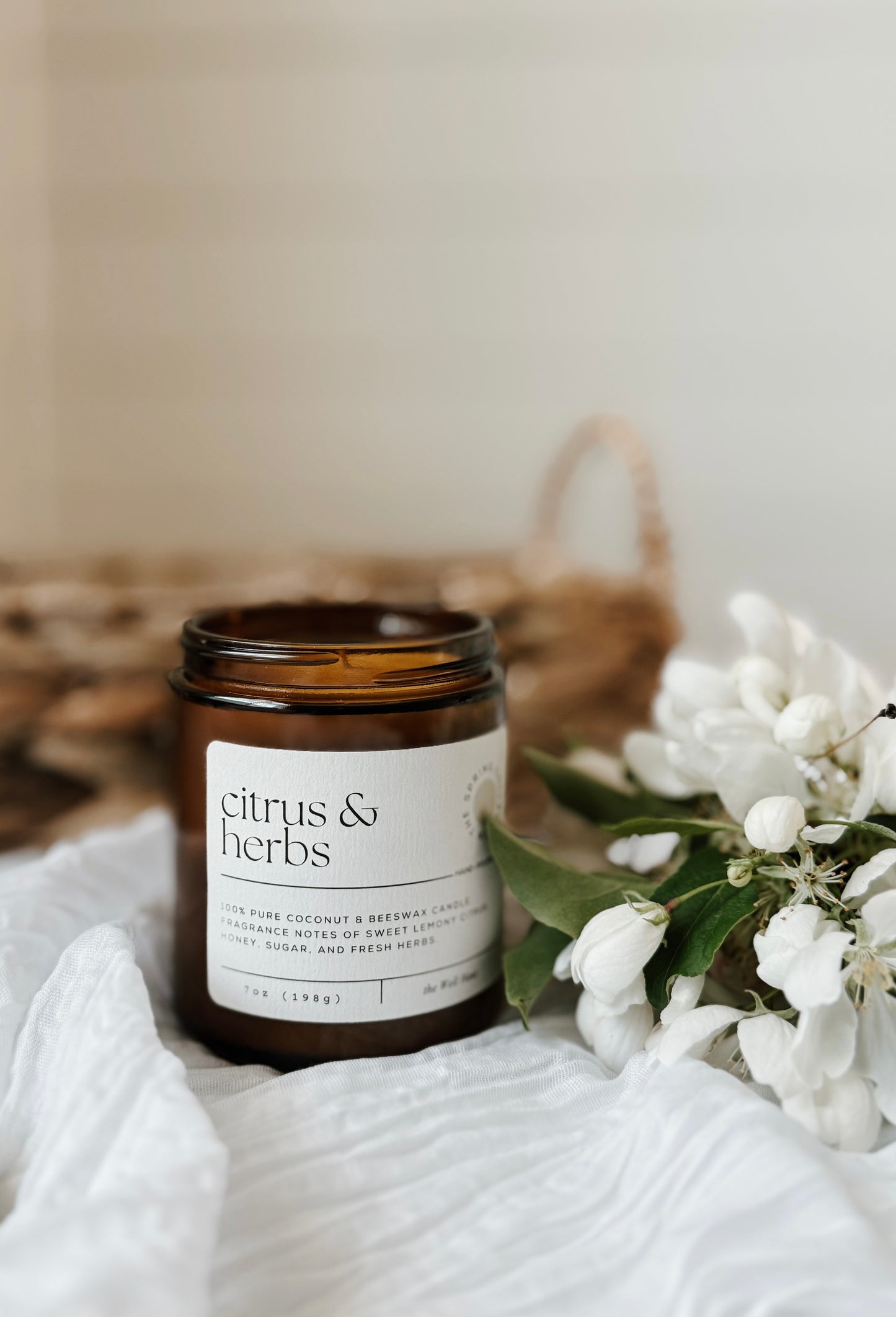 Citrus & Herbs 7oz Candle