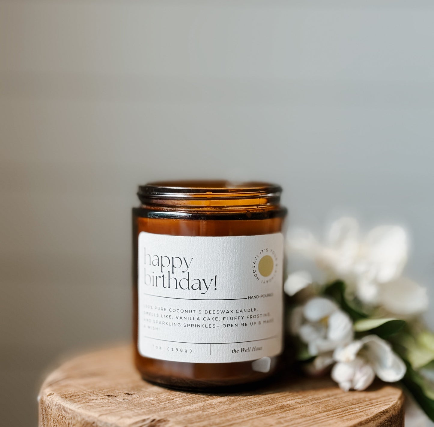Happy Birthday 7oz Candle