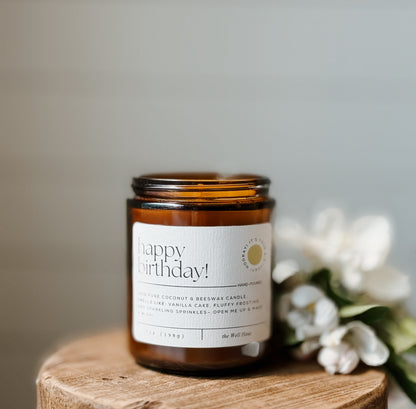 Happy Birthday 7oz Candle