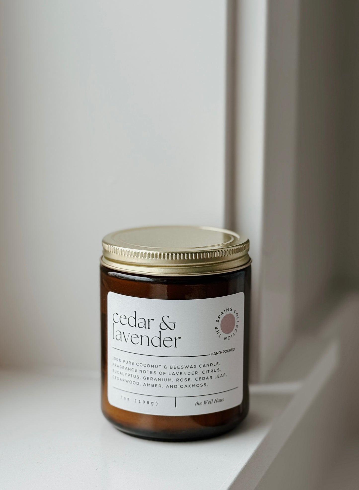 Cedar & Lavender 7oz Candle