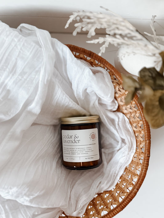 Cedar & Lavender 7oz Candle