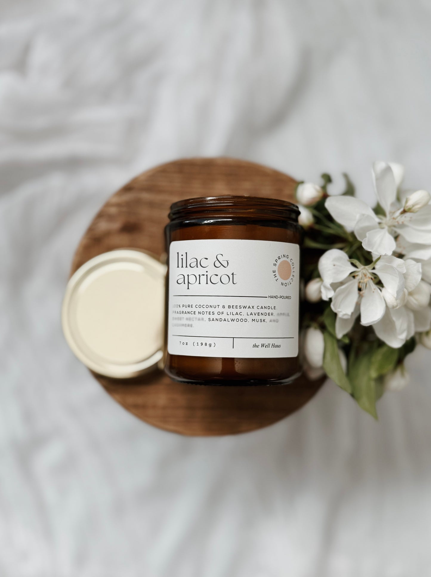 Lilac & Apricot 7oz Candle